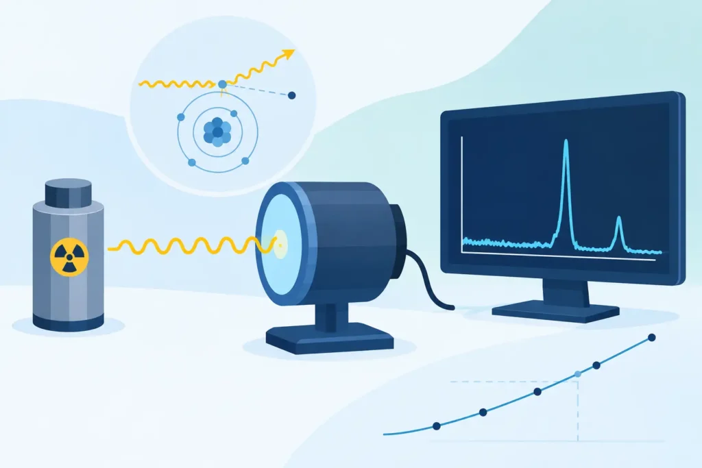 Compton-Edge Model for Defensible Gamma Calibration