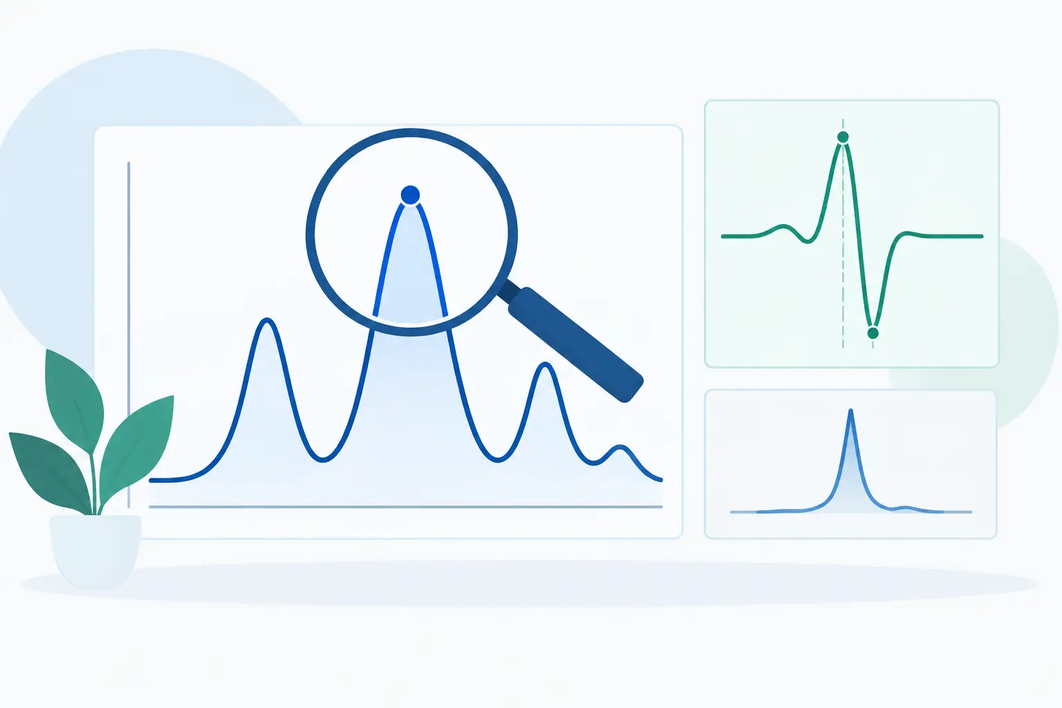 Second-Derivative Analysis for Peak Resolution