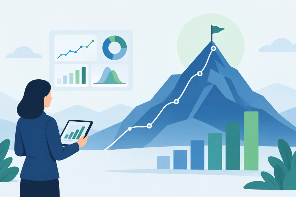 Quantitative Metrics for Defensible Peak Models